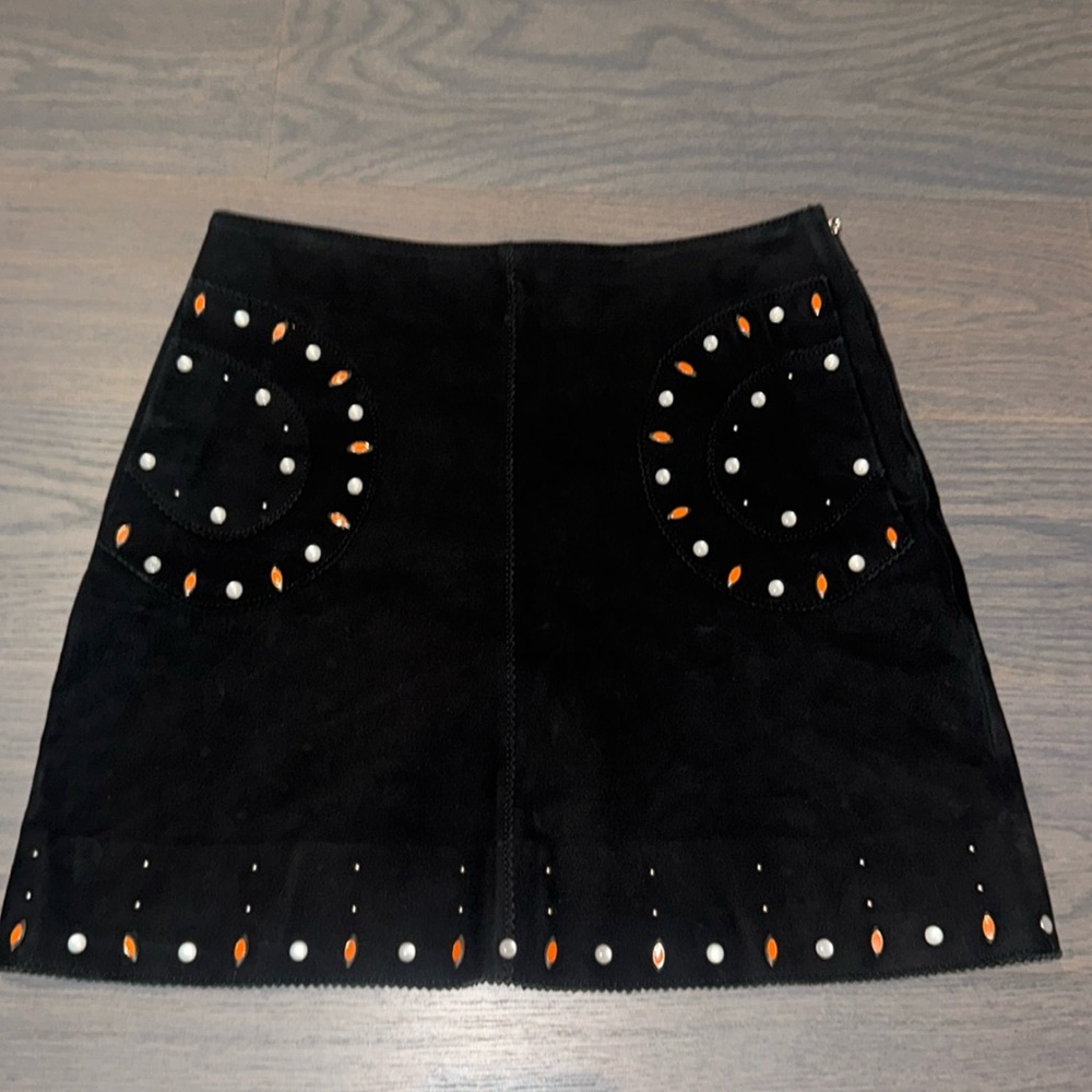 Sandro Paris black skirt